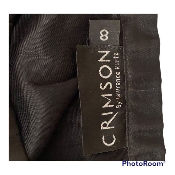 Juniors women’s black silk long skirt, evening wear cocktail Christmas party sz8 - Picture 4 of 4